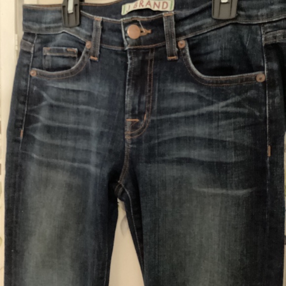 J BRAND Martini flare jeans Sz 26 Mayflower blue EUC - Picture 5 of 10